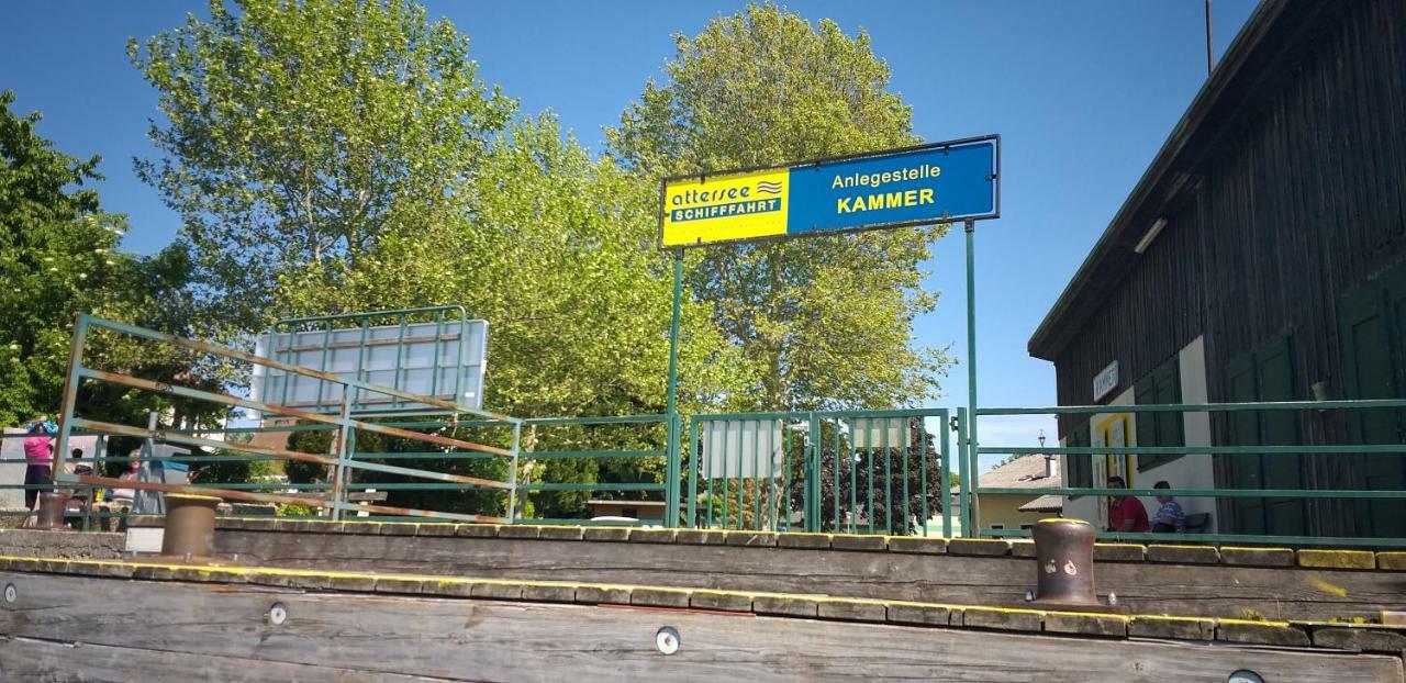 Ferienwohnungen Zum Attersee Lenzing Exterior foto
